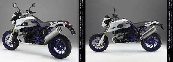 megamoto bmw immagini laterali 