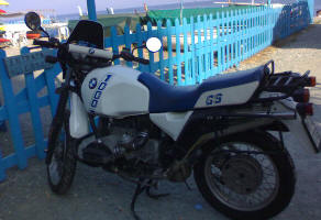 moto bmw sul mare