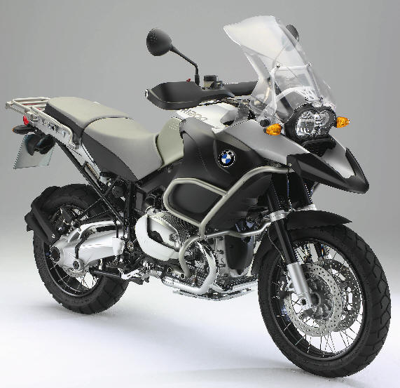 bmw r 1200gs immagine frontale laterale