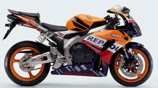 immagine cbr fireblade rr 1000 honda 2007