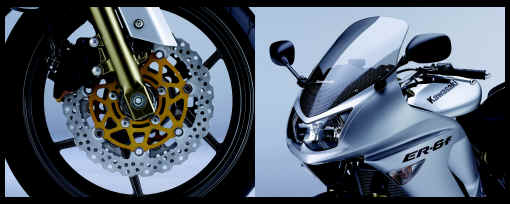 MOTO KAWASAKI ER6F IMMAGINI